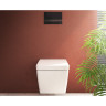 Клавиша смыва VITRA SELECT стекло, цвет Глянцевый Черный 740-1101